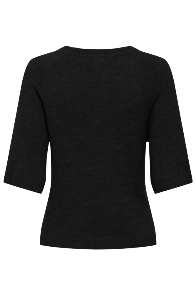 JDYELANORA 2/4 V-NECK RAGLAN PULLOV 15344200 BLACK